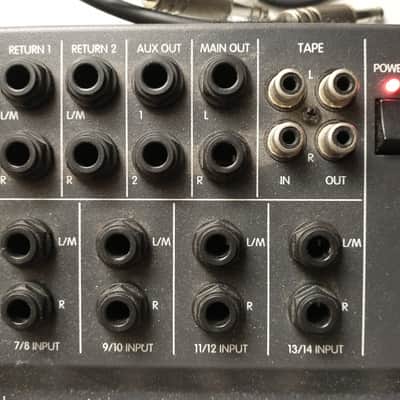 Peavey Unity Series 500 14-channel compact stereo mixer image 2