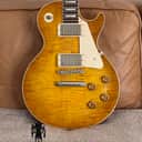 Rare! 7.6 lbs 2014 Gibson Custom Shop 1959 Les Paul Reissue 10th Anniversary Chambered r9 - Lemon Burst