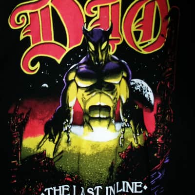 dio the last in line s unisex near mint tee - holy diver we rock hard rock black sabbath rainbow elf image 2