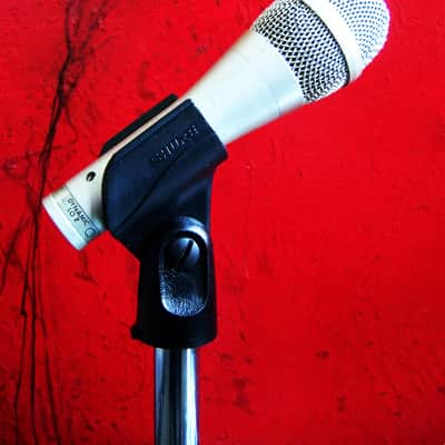 Vintage 1990's Shure SM62 / SM5B Cardioid Dynamic Microphone Low Z w mic clip & mic pouch # 1 image 10