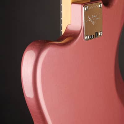 Fender Custom Shop 1963 Jaguar 2024 - Aged Burgundy Mist Metallic Journeyman image 8