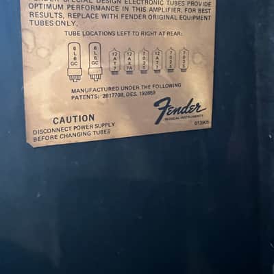 Vintage 1980 Fender Super Reverb Silverface 70 W 4x10" Guitar Combo Tube Amplifier w foot switch image 22