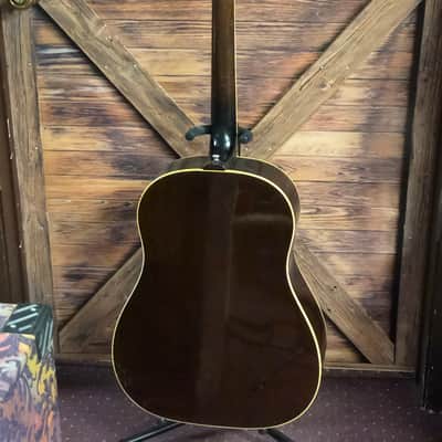 Gibson J160E John Lennon Model, 1970, Sunburst (refinsihed) image 11