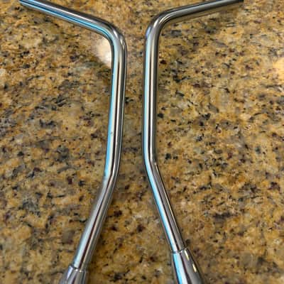 Ayotte Gull Wing Bass Drum Spurs 1998 VGC Chrome image 6