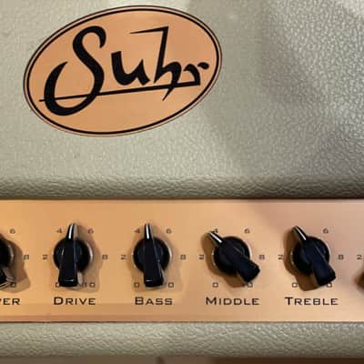 Suhr Badger 30 30-Watt Guitar Amp Head Vintage Cream image 13