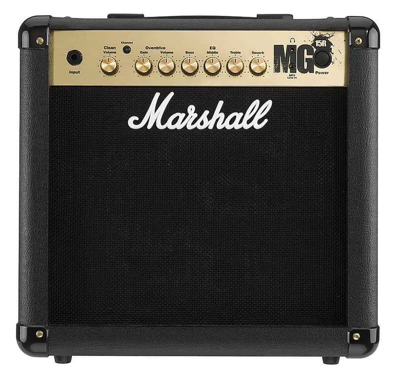 Marshall MG MG15R 2-Channel 15-Watt 1x8" Solid State Guitar Combo 2009 - 2012 image 1