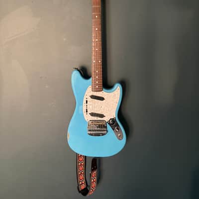 Fender MG-66 Mustang Reissue MIJ 2004 - California Blue image 1