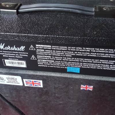 Marshall MG series CD AMP 40 WATTS 2008 - Black Tolex image 13