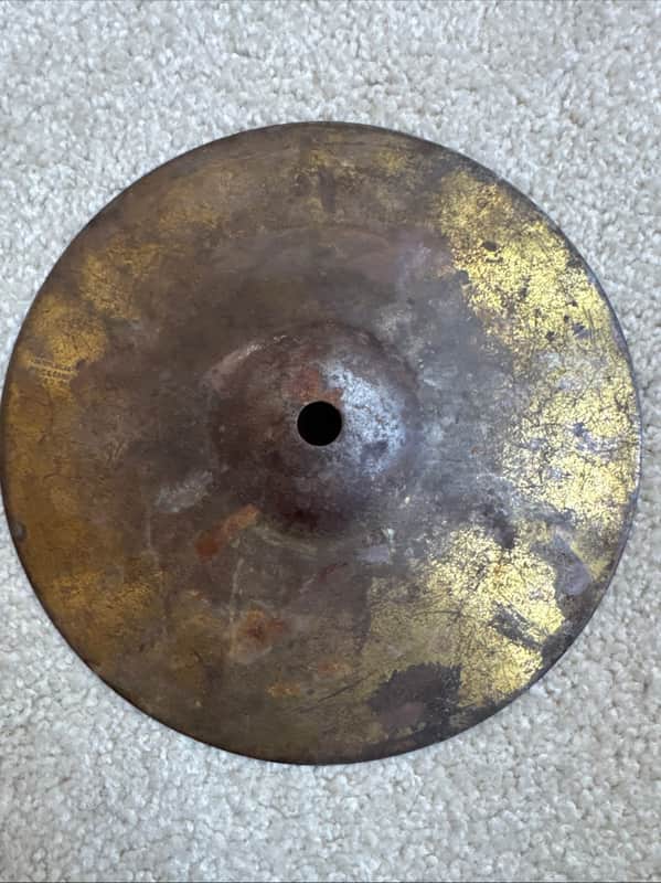 C.G. Conn One Vintage 7” Pan American Cymbal 20s 30s - Cu image 1