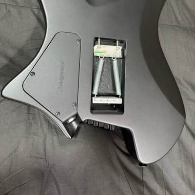 Strandberg Salen Classic NX 6 Tremolo Electric Guitar (Black Granite) with Hard Case, Gig Bag, & Accessories image 7