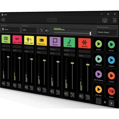MACKIE MAINSTREAM Interface de streaming avec touches de commande image 10