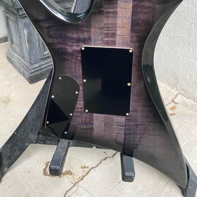 2010s Lado Earth 2002  - Trans Black Flame Maple Top with OHSC image 13