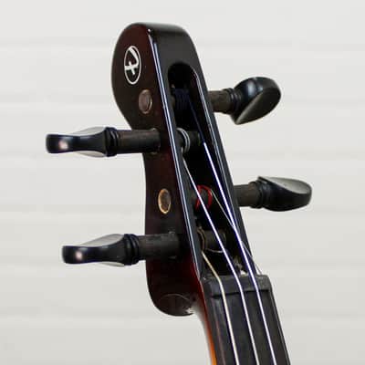 Preowned Fender FV-3 Deluxe Electric Violin - Flamed Maple Sunburst w/ Bows & OHSC image 5