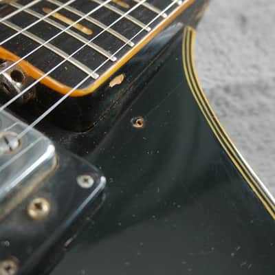 Firstman Liverpool Violin Guitar - Black - Hollow Body Japan image 14