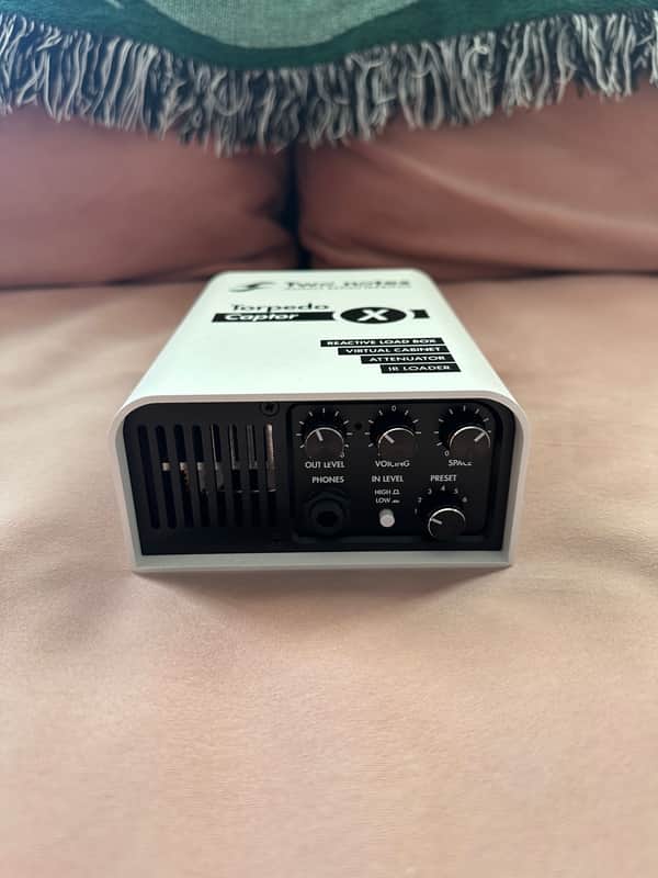 Two Notes Torpedo Captor X 16ohm Stereo Reactive Load Box / Attenuator 2020 - White