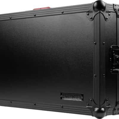 Gator G-ONYXUD-REV1 Onyx Upper Deck Flight Case for Pioneer DJ DDJ-REV1, Black-on-Black image 3