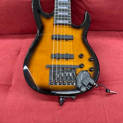 Carvin LB76 6-String Bass Guitar 1996-98 - Sunburst w/ Roland GK-3 Pickup image 5