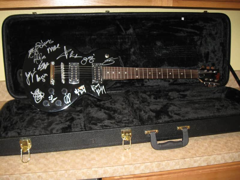 *Signed Trans Siberian Orchestra Guitar*  NICE! image 1