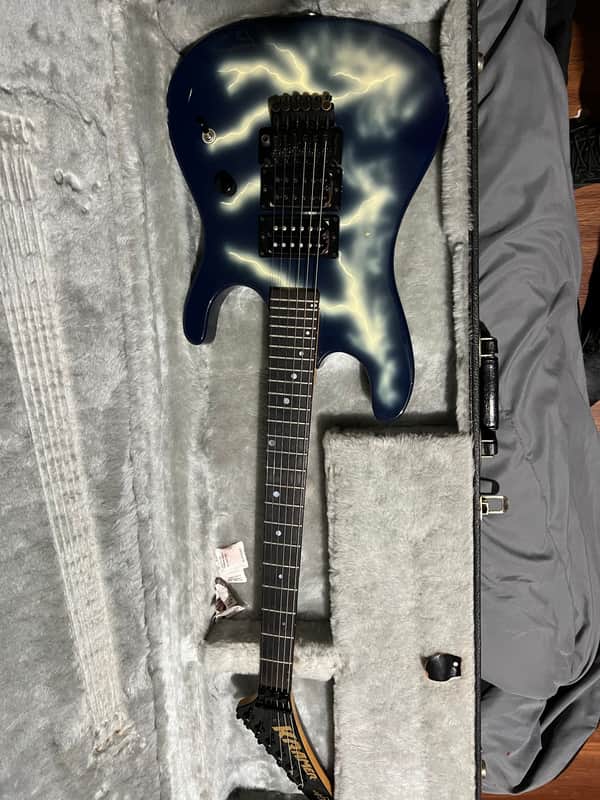 Kramer Nightswan late 80s - Lightning Storm image 1