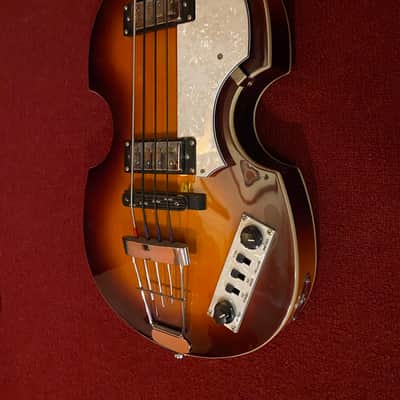 Hofner B-Bass Hi-Series 2017 - Tobacco Burst image 7