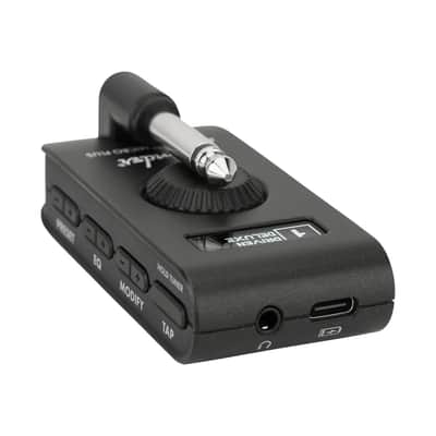 Fender Mustang Micro Plus Guitar Headphone Amp 2024 - Present - Black image 1