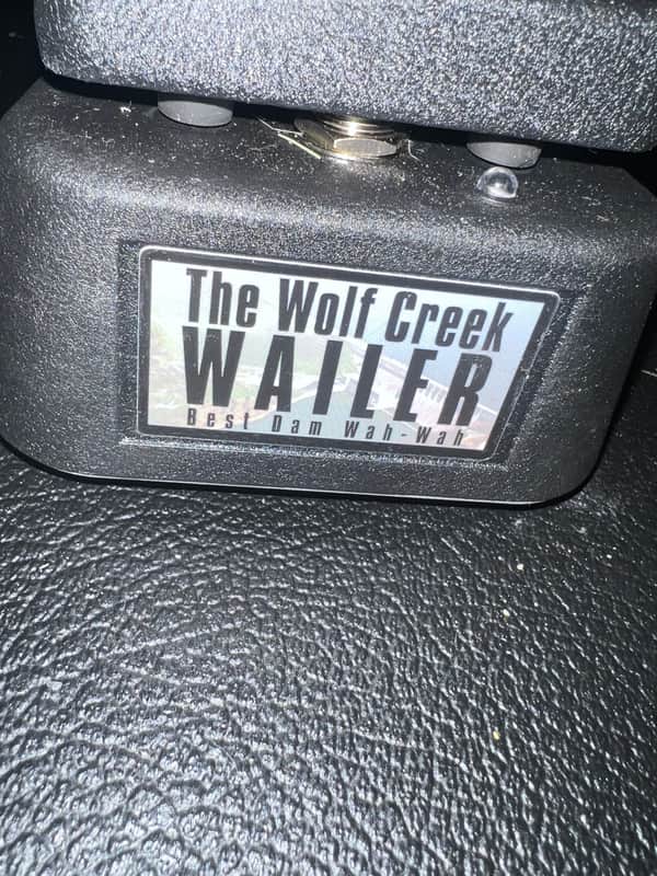Dunlop GCB95 Cry Baby Wolf Creek Wailer image 1