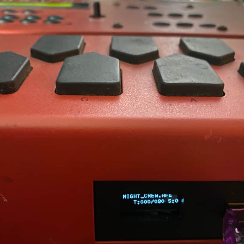 USB HxC Floppy Drive Emulator for Ensoniq ASR-X plus 100's of sounds on USB & OLED Display image 1