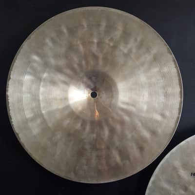 Sabian 14" HH Manhattan Groove Hi-Hat Cymbals (Pair) Natural image 6