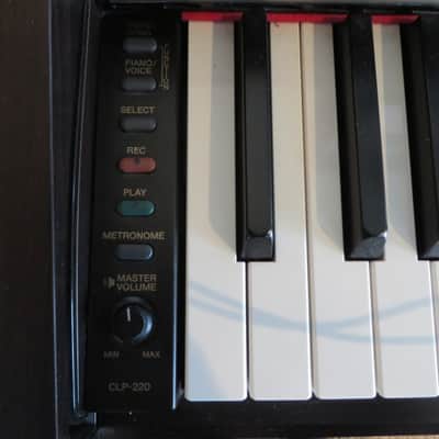 ヤマハクラビノーバCLP220 Yamaha Clavinova CLP-220 Satin Dark Rosewood | Reverb