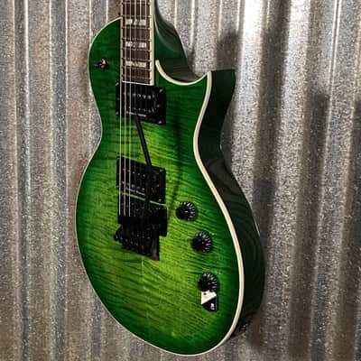 ESP LTD Alex Skolnick AS-1 Lime Burst Guitar & Case #0787 Used image 6