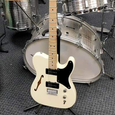 2020 Fender Squier Paranormal Cabronita Thinline Telecaster Electric Guitar! Olympic White Finish!!! image 1