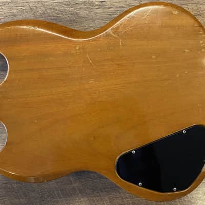 1972 Gibson SG Pro Natural Gloss Finish Electric Guitar image 13
