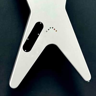 Dean - USA - ML - Patents Pending - Reverse Silverburst - DiMarzio Super Distortion Zebra Pickups - Silver Hardware - OHSC - Call for Best Price !!! image 10