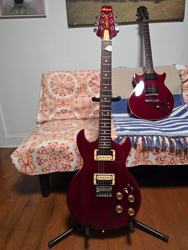 Aria CS-350 cardinal series 70s - Trans red image 1