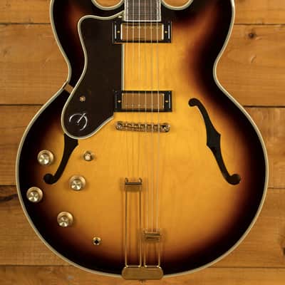 Epiphone Sheraton | Vintage Sunburst *Left-Handed* image 1
