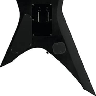Ibanez XPTB620 Xiphos Iron Label Electric Guitar, Ebony Fingerboard, Black Flat image 3