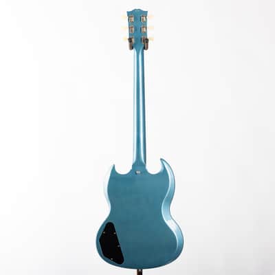 Gibson Custom 1964 SG Standard Reissue w/ Maestro Ultra Light Aged, Pelham Blue | Demo image 4