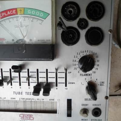 Eico Model 625 Tube Tester Project 1960's image 4