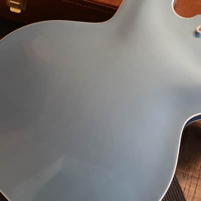 Unplayed! 2024 Gibson ES-335 Block Semi-Hollow Electric Guitar Pelham Blue image 15
