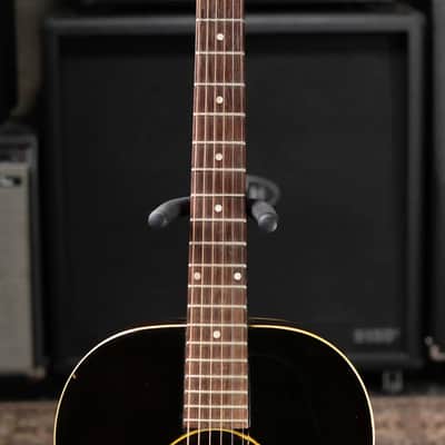 Gibson Vintage 1966-1967 LG-2 Acoustic Guitar - Sunburst with Alligator Chipboard Case - Used image 6