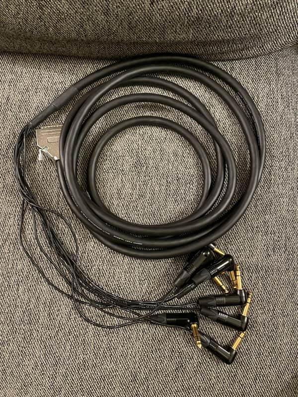 12ft Dsub - 1/4 TRS Right Angled - Mogami - Pro Audio LA image 1