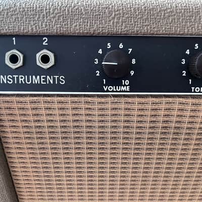 Original 1962 Fender Princeton Amp USA FULLERTON brownface image 2