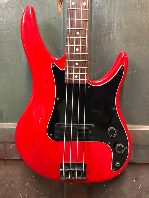 Peavey Patriot Bass USA Vintage, Super Ferrite Pickup 1987 Red image 1