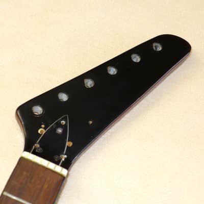 Homemade  Guitar Neck  1980 Mahogany Rosewood image 4