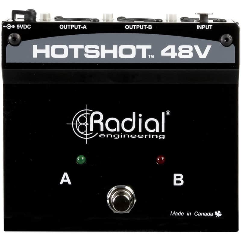 Immagine Radial HotShot 48V Condenser Microphone Switcher - 1
