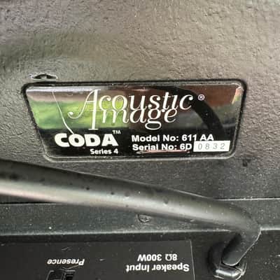 Acoustic Image Coda Series 4 2014 - Black image 3