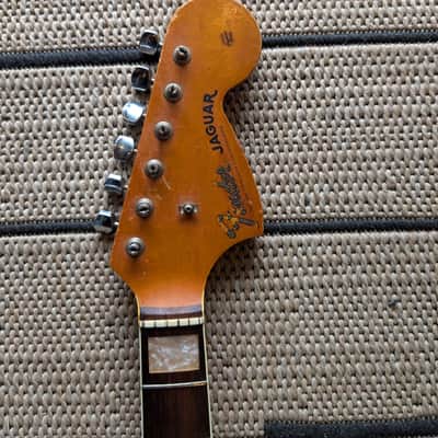 Fender 1966 Jaguar NECK + TUNERS BINDING BLOCK INLAYS 1966 image 4