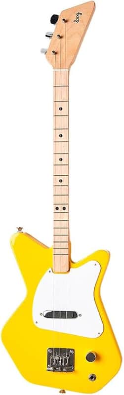 Loog Pro Electric kids Guitar Ages 6+ Learning App and Lessons Included (Yellow) image 1