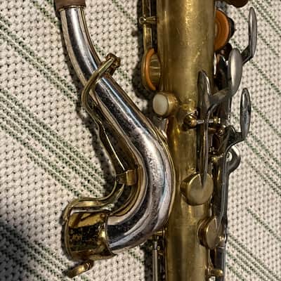 Late 1950's King Super 20 Tenor Saxophone Double Socket Sterling Silver Neck image 13