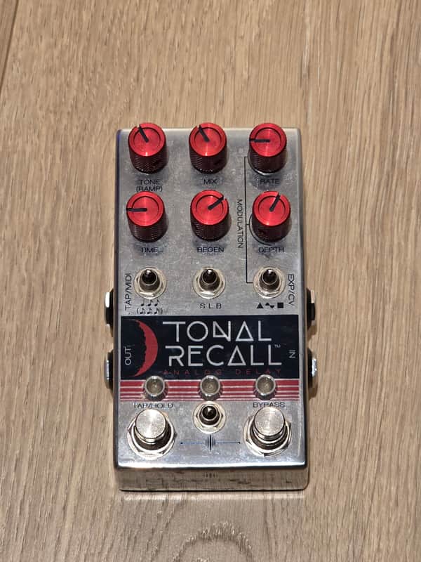 Chase Bliss Audio Tonal Recall V2 Red Knob Mod Analog Delay | Reverb